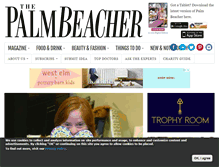 Tablet Screenshot of palmbeachermagazine.com